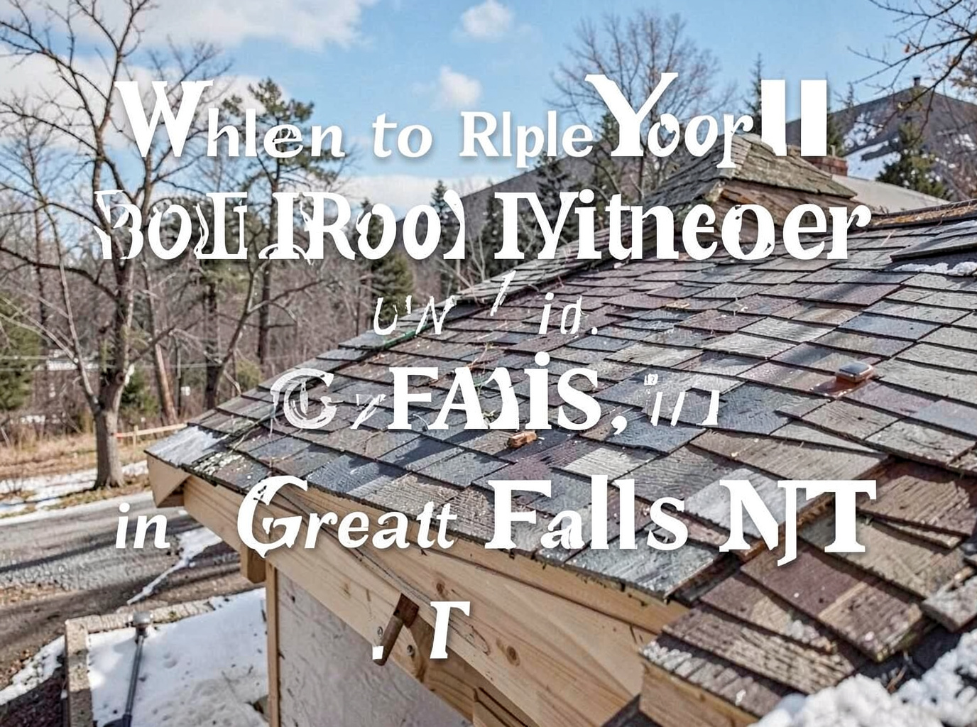 When to Replace Your Roof Before Winter Hits in Great Falls, MT