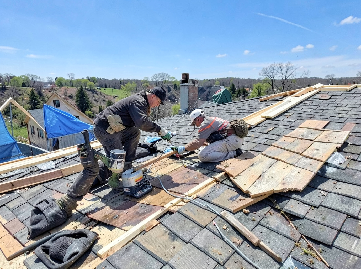 roofing contractor in Central Great Falls, MT